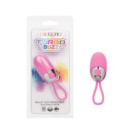 Turbo Buzz Bullet Stimulator w/Removable Silicone Sleeve